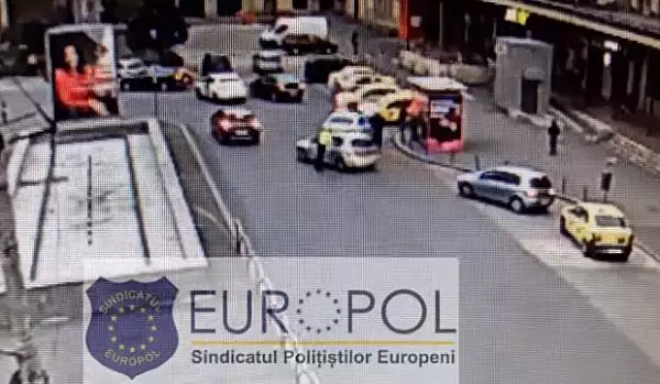 VIDEO | Politist din Bucuresti, lovit cu masina de un sofer care a refuzat sa se legitimeze