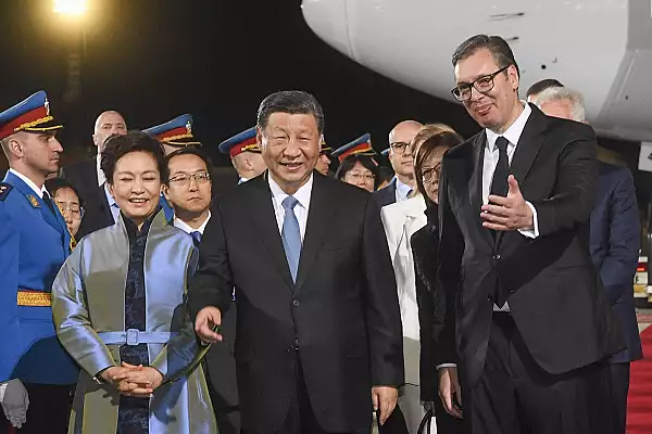 VIDEO Xi Jinping a aterizat la Belgrad, escortat de avioane de lupta, la 25 de ani de la bombardamentul NATO asupra ambasadei Chinei
