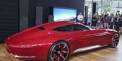 Vision Mercedes-Maybach 6: cum arata bolidul electric de lux de 750 de cai putere FOTO VIDEO