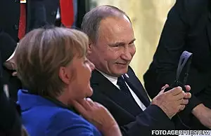 Vladimir Putin a anulat o intalnire cu Merkel si Hollande. De ce se temea liderul rus 