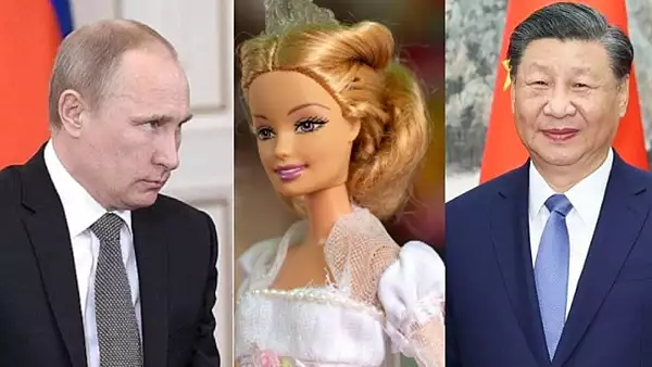 Vladimir Putin se lupta cu Barbie si Xi Jinping pentru titlul de ,,Persoana anului 2023"