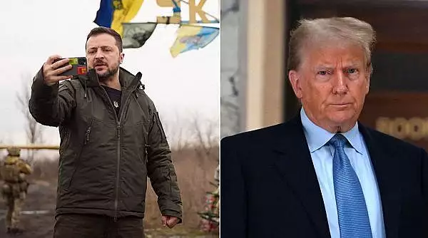 Volodimir Zelenski s-a oferit sa il duca personal pe Donald Trump pe frontul din Ucraina