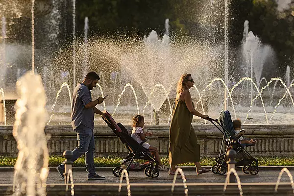 Vreme calduroasa miercuri in Capitala. Spre seara si la noapte, averse si vant