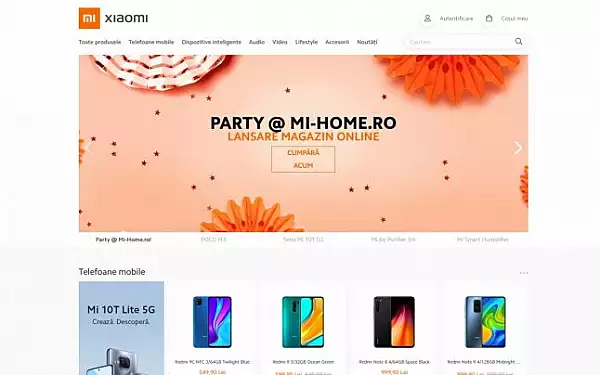 Xiaomi lanseaza un magazin online oficial, Mi-Home.ro