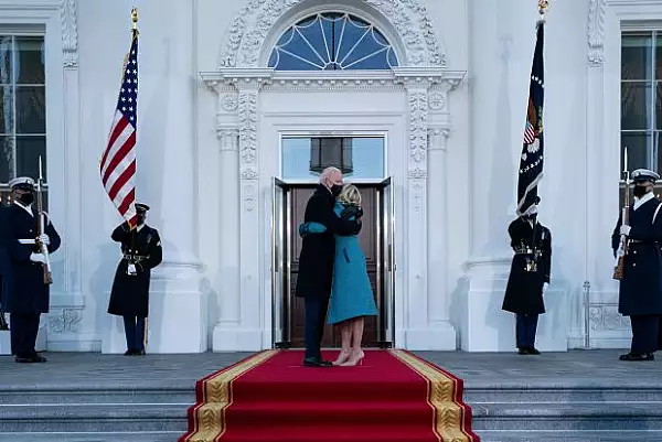 Ziua inaugurarii lui Joe Biden la Casa Alba, in imagini